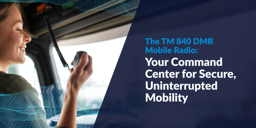 TM 840 DMR Mobile Radio