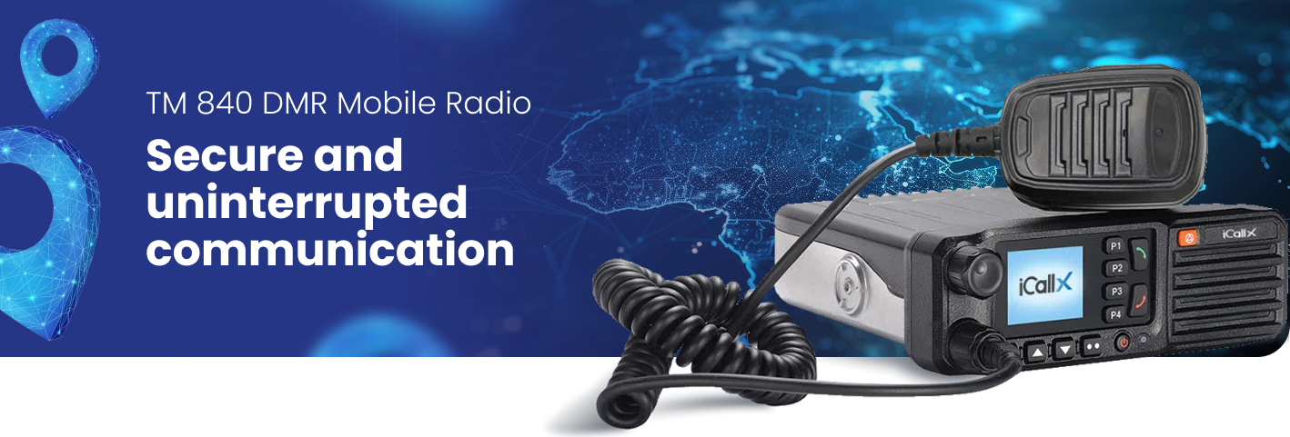 TM 840 DMR Mobile Radio